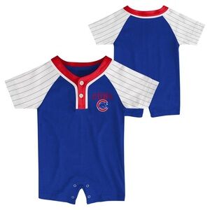 NWT! Chicago Cubs Baby Romper